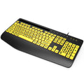 Clavier filaire à grands caractères